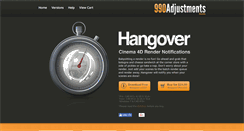 Desktop Screenshot of hangover.990adjustments.com